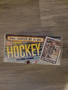 1990 Topps Hockey Official Complete Factory Sealed Set 396 NHL Cards 89 88 87 86